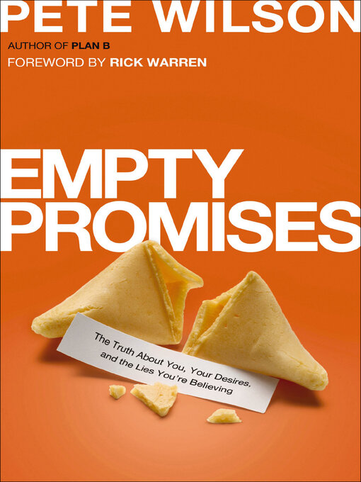 Title details for Empty Promises by Pete Wilson - Available